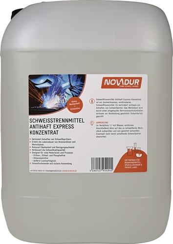 NOVADUR Schweißtrennmittel Express 10,1kg Kanister NOVADUR