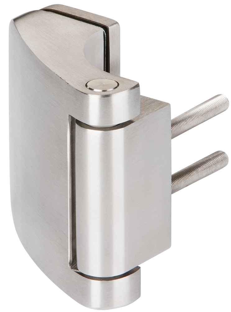 HERMAT Glastürband 6340/4/Stahl, Edelstahl