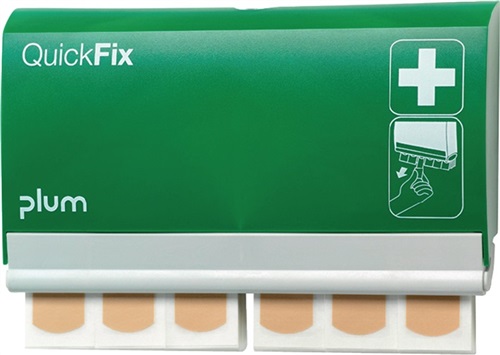 PLUM Pflasterspender QuickFix Elastic B230xH135xT32ca.mm grün PLUM
