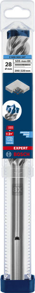 BOSCH EXPERT SDS max-8X Hammerbohrer, 28 x 200 x 320 mm. Für Bohrhämmer