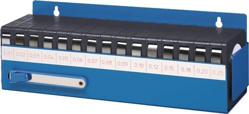 PROMAT Fühlerlehrenbandset 0,01-0,25mm INOX L.5m B.12,7mm PROMAT
