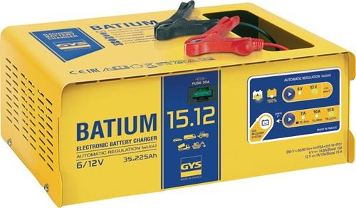Batterieladegerät BATIUM 15-12 6/12 V effektiv:11/arithmetisch:7-10-15 A GYS