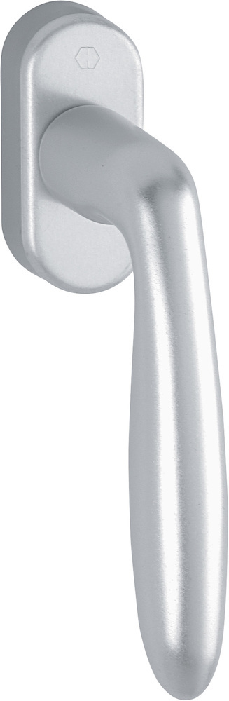 HOPPE® Fenstergriff Verona 0510/U26, ohne Schrauben, Aluminium HOPPE® Fenstergriff Verona 0510/U26, ohne Schrauben, Aluminium