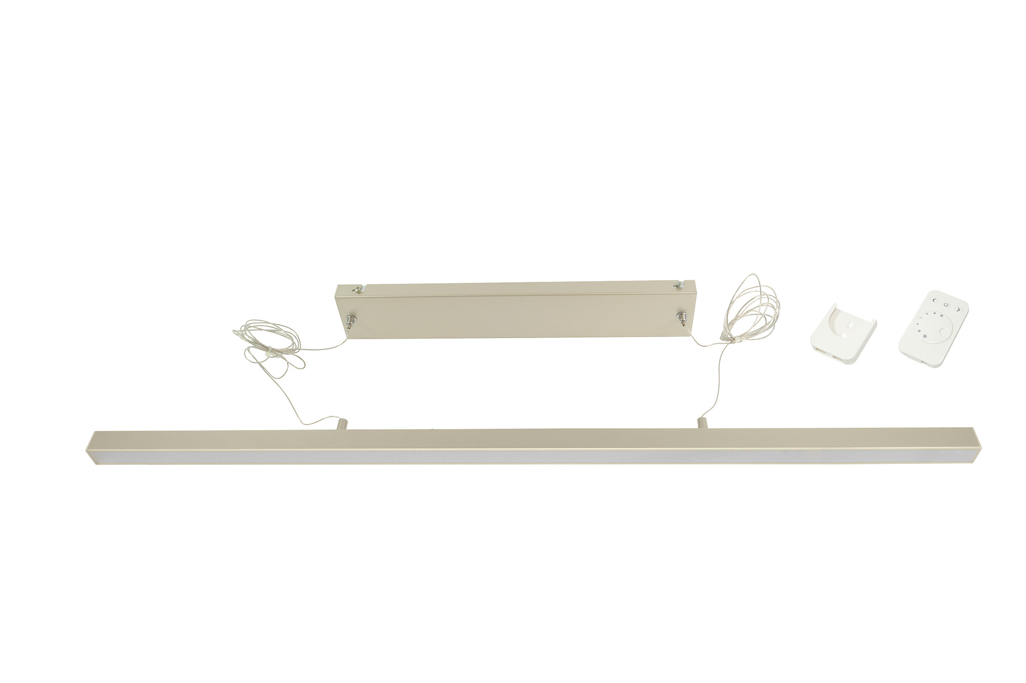 L&S Pendelleuchte Ice 12V 13,9W 900 mm Emotion, edelstahl, mit EVG 15 W+Steuerung+FB
