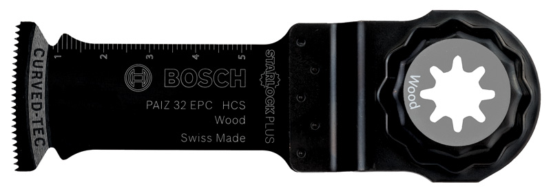 BOSCH HCS Tauchsägeblatt PAIZ 32 EPC Wood, 60 x 32 mm, 10er-Pack
