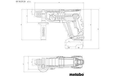 METABO KH 18 LTX 24 Akku-Kombihammer