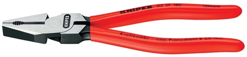 KNIPEX Kraftkombizange L.180mm pol.Ku.-Überzug KNIPEX