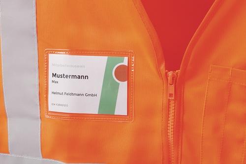 FELDTMANN Warnweste EWALD Gr.M orange EN ISO 20471 Kl.EN ISO 13688 SAFESTYLE