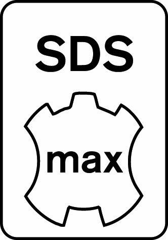 BOSCH Flachmeißel mit SDS max-Aufnahme, 600 x 25 mm