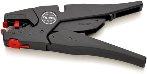 KNIPEX Automatikabisolierzange L.200mm 0,03-10 (AWG 32-7) mm² KNIPEX