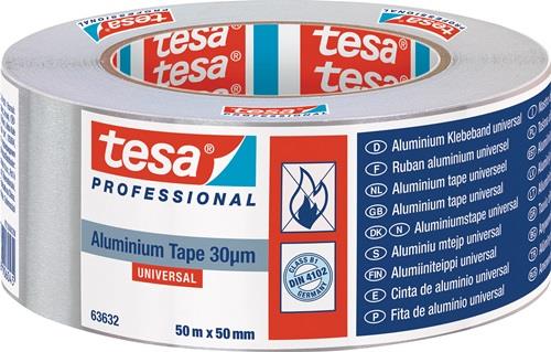 TESA Aluminiumklebeband Univ.63632 m.Liner L.50m B.50mm Rl.TESA