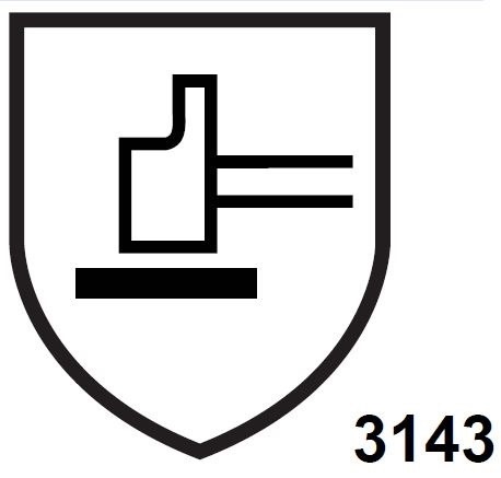 STRONGHAND Handschuhe CALCUTTA Gr.12 naturfarben EN 420,EN 388 PSA II STRONGHAND