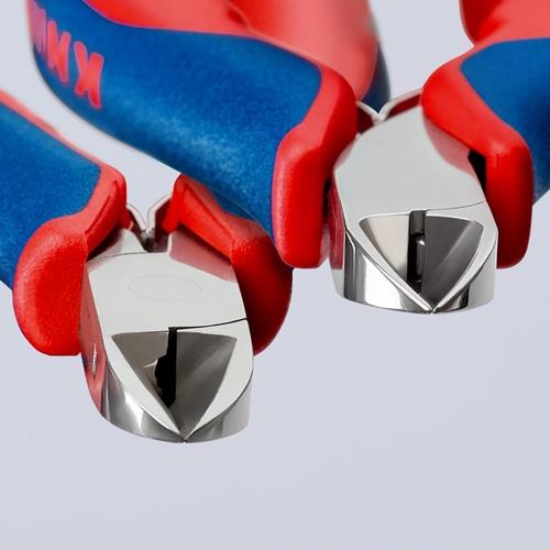 KNIPEX Elektronikseitenschneider L.115mm Form 0 Facette ja,kl.2K-Hülle