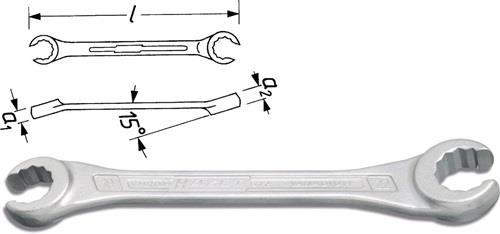 HAZET Doppelringschlüssel 612 30x32mm 300mm HAZET