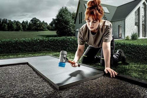 HALDER Schonhammer SIMPLEX L.405mm Kopf-D.60mm weich/mittelhart HO