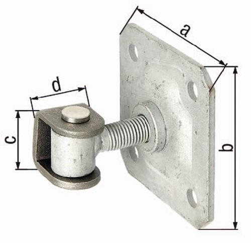 GAH Torband 100x100x42x30mm STA roh GAH