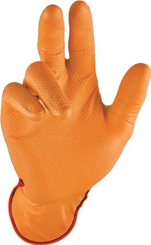 Einweghandschuh Grip Orange STRONGHAND