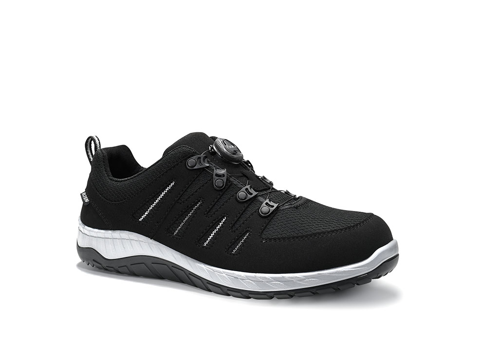 ELTEN Sicherheitshalbschuh MADDOX BOA® black-grey Low ESD S3, Gr. 37