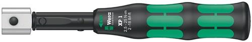 WERA Drehmomentschlüssel Click-Torque XP 1 4-KT.9x12mm Drehm.2,5-25Nm Voreinst.a.Anfr