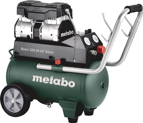 METABO Kompressor Basic 220-24 OF Silent 220l/min 8bar 1,1 kW 24l METABO