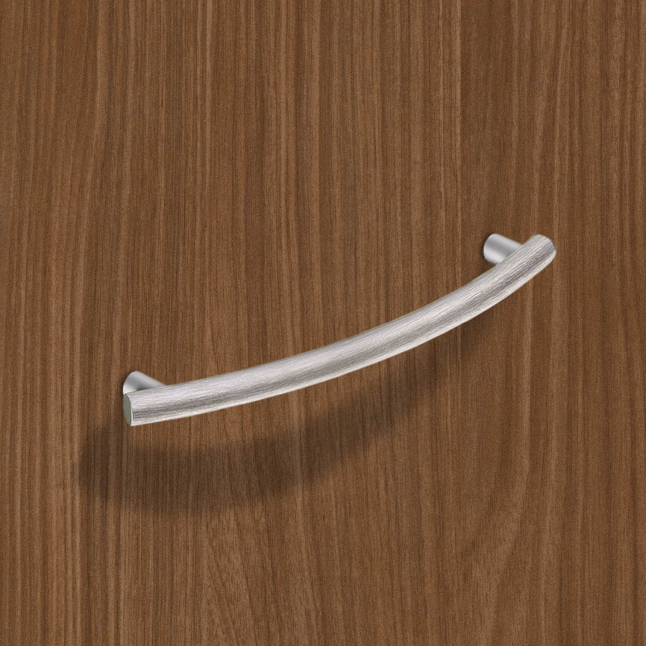 HETTICH Griff Bathia, •–• 128, L 151 mm, B 8 mm, H 28 mm, Edelstahl Optik gebürstet, 9070516 HETTICH Griff Bathia, •–• 128, L 151 mm, B 8 mm, H 28 mm, Edelstahl Optik gebürstet, 9070516