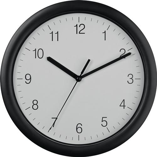 Wanduhr Quarzuhr Ku.schwarz D.254mm 1,5 V Zahlen TFA Wanduhr Quarzuhr Ku.schwarz D.254mm 1,5 V Zahlen TFA