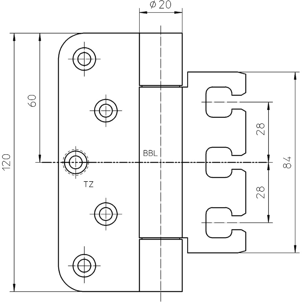 SIMONSWERK Objektband VARIANT® VX 7729/120