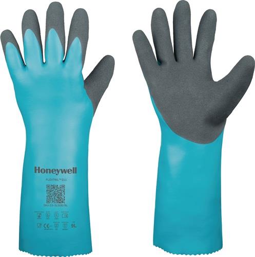 HONEYWELL Chemiehandschuhe FLEXTRIL™ 211 Gr.10 grün EN 388,EN 374,EN 407 PSA III HONEYWELL