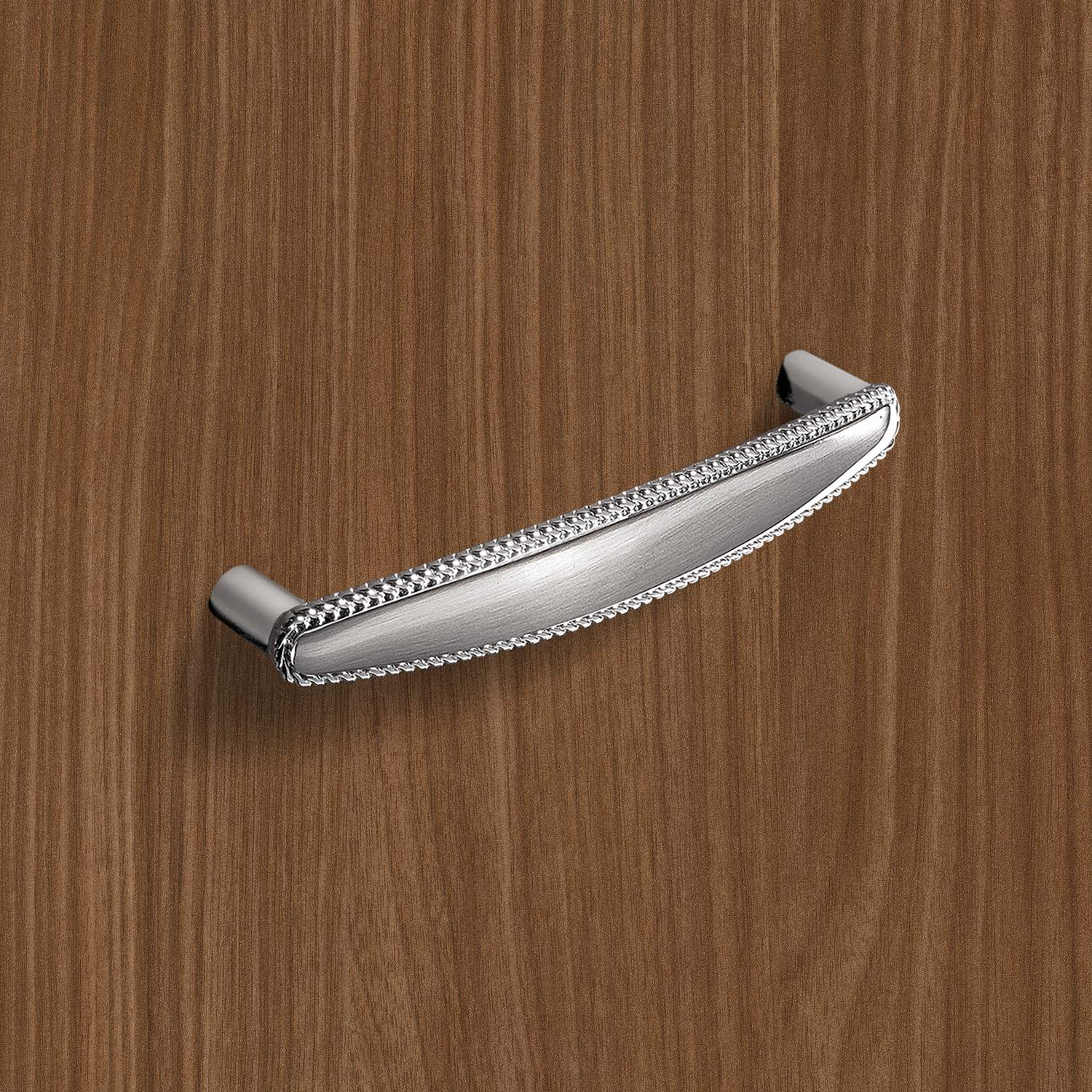 HETTICH Griff Savelli, •–• 128, L 140 mm, B 18 mm, H 29 mm, Edelstahl Optik gebürstet, 9113483