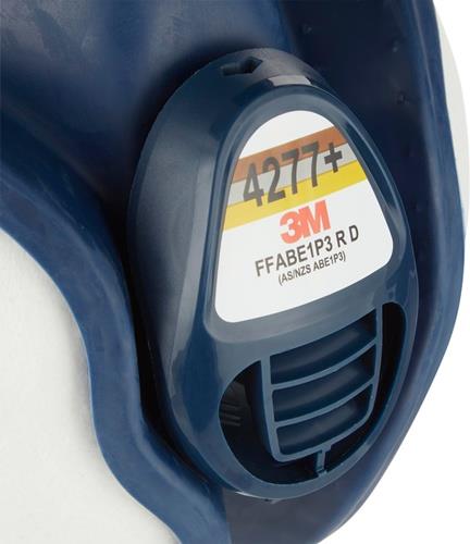 3M Atemschutzhalbmaske 4000+ EN 405:2001+A1:2009 FFABE1P3 R D Einheitsgröße 3M