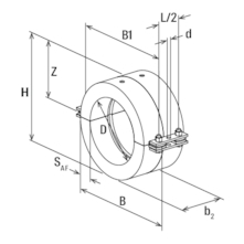 FISCHER Kältefestpunktschelle FFRC 406,4