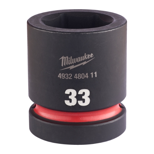 MILWAUKEE 33 x 62 mm SHOCKWAVE Schlagnuss 1" kurz