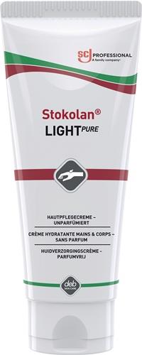 STOKOLAN Hautpflegecreme Stokolan® Light PURE 100ml duft-/farbstofffrei Tube