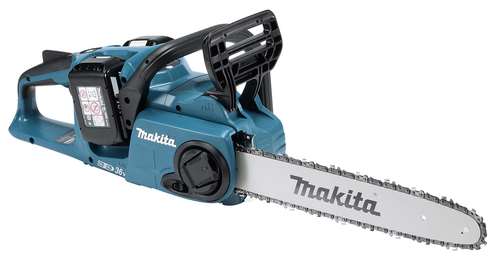 Makita Akku-Kettensäge DUC353PG4 4x 6Ah Akku + 2-fach Ladegerät