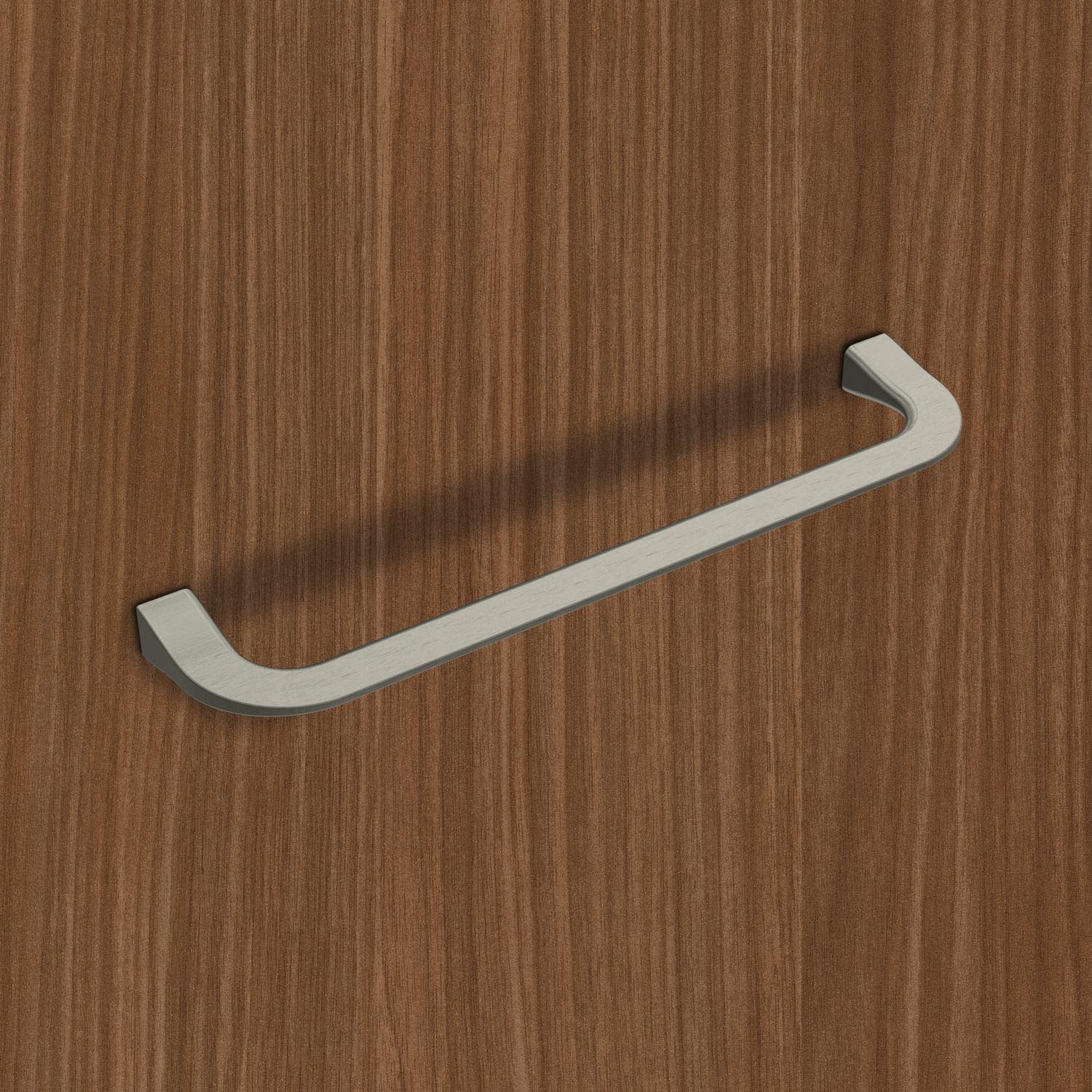 HETTICH Griff Lungro, Bohrabstand 160 mm, L 171 mm, B 11 mm, H 37 mm, Edelstahl Optik gebürstet, 9348292