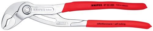 KNIPEX Wasserpumpenzange Cobra® L.300mm Spann-W.60mm verchr.Ku.-Überzug KNIPEX