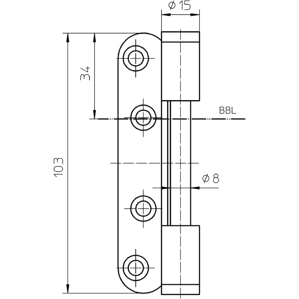 SIMONSWERK Flügelteil VARIANT® V 0037 WF MSTS