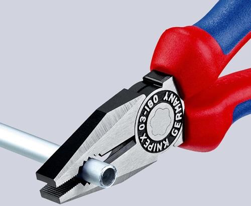 KNIPEX Kombizange L.180mm pol.Mehrkomp.-Hülle KNIPEX KNIPEX Kombizange L.180mm pol.Mehrkomp.-Hülle KNIPEX