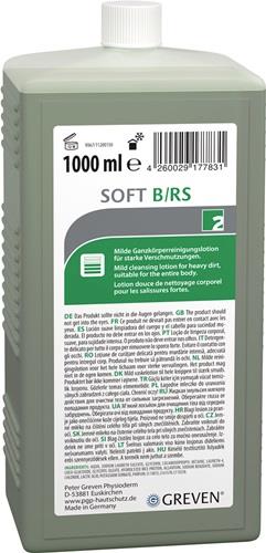 GREVEN Hautreinigungslotion GREVEN® SOFT B/RS 1l mittlere b.starke Verschmutz.Flasche