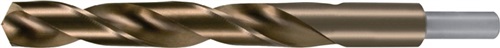RUKO Spiralbohrer DIN 338 TypN D.15mm HSS-Co5 profilgeschl.Gold abg.Schaft 5xD RUKO