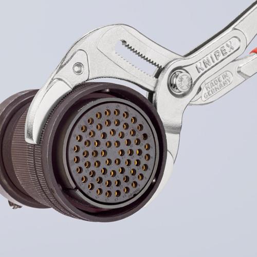KNIPEX Syphon-/Connectorenzange L.250mm Spann-W.25-80mm verchr. KNIPEX Syphon-/Connectorenzange L.250mm Spann-W.25-80mm verchr.