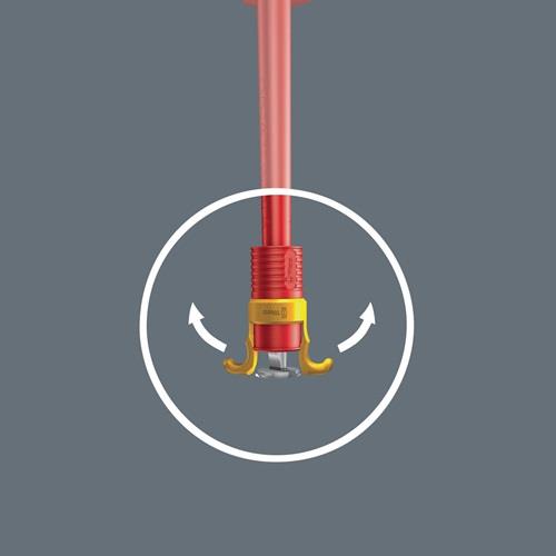 Schraubendreher 3251 Gr.T 20 Klingen-L.100mm VDE isol.slim Fix WIHA