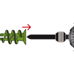 FISCHER Gipskartondübel GK Green