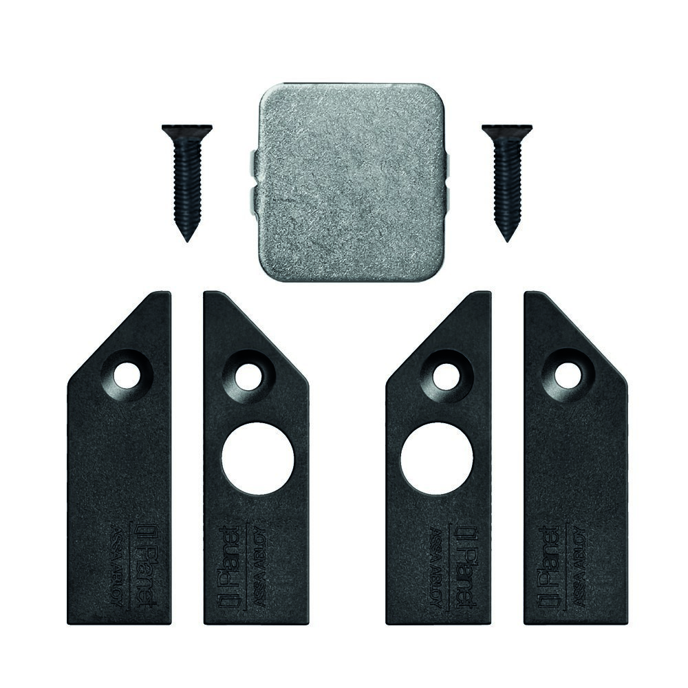 PLANET Glastürdichtung KG-SM-Set schmal FH, mit Fixierschrauben, Silikon 584 mm grau