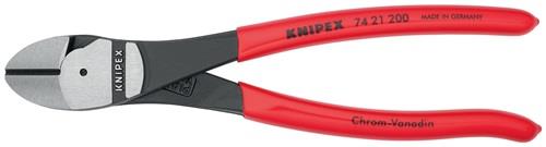 KNIPEX Kraftseitenschneider L.200mm Form 2 Ku.-Überzug KNIPEX