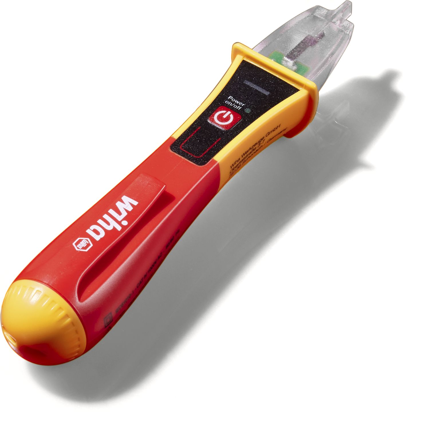 Wiha Spannungsprüfer Volt Detector berührungslos, einpolig, 90 – 1.000 V AC inkl. 2x AAA-Batterien (43798) Wiha Spannungsprüfer Volt Detector berührungslos, einpolig, 90 – 1.000 V AC inkl. 2x AAA-Batterien (43798)