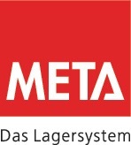 META Fachboden B1000xT600mm Trgf.150kg Stahlbl.silber verz.f.Steckregal 2St./VE META