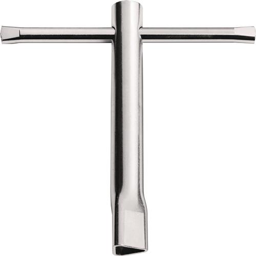 TECWERK Dreikantsteckschlüssel DIN 22417 A Gr.M8 L.125mm verz.TECWERK