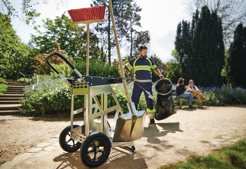 FLORA Reinigungswagen Beutelboy STA FLORA