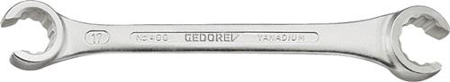GEDORE Doppelringschlüssel 400 10x11mm 150mm offen,m.6kant GEDORE